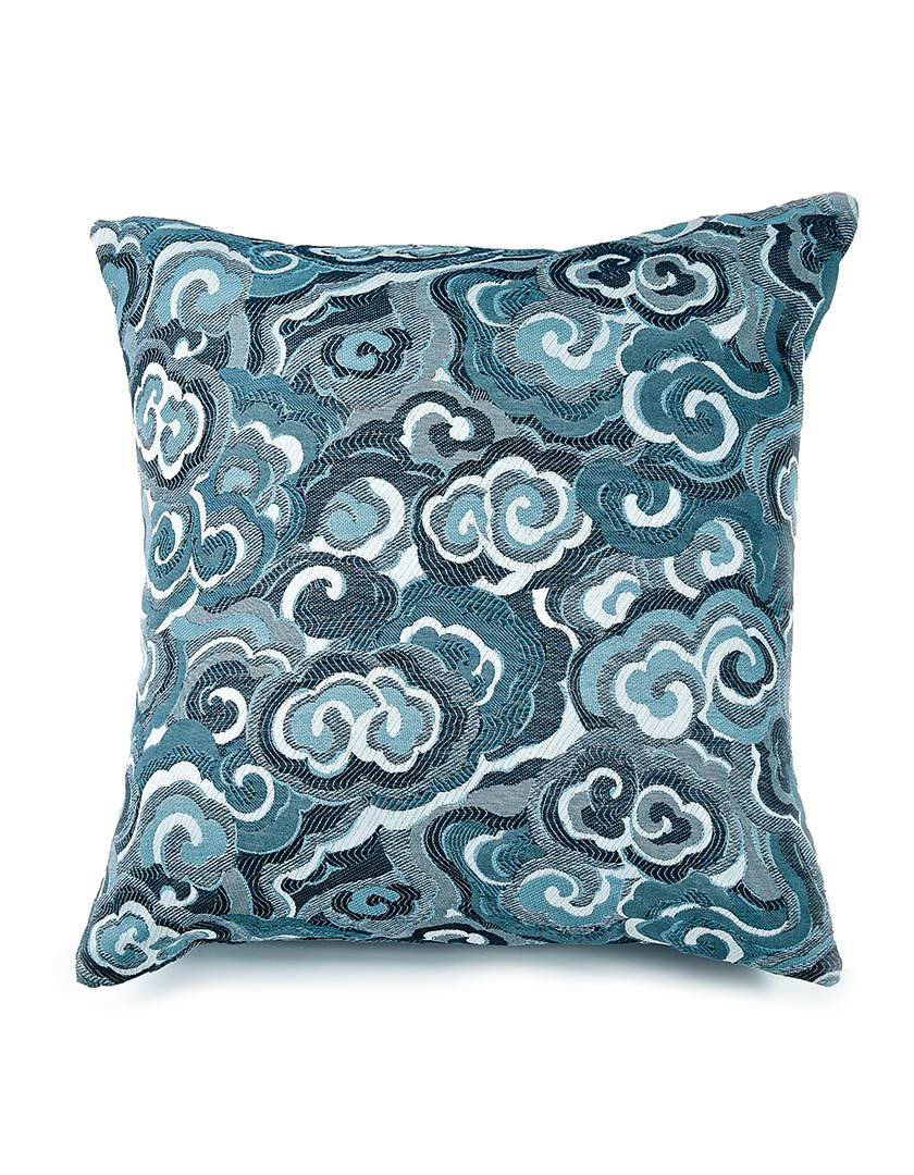 Lucky Clouds Blues Pillow